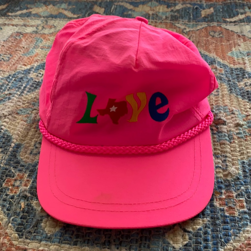Pink Texas Cap